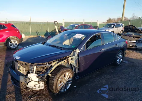 2017 Chevrolet Malibu 1Lt из США, поврежденный, VIN 1G1ZE5ST5HF266628